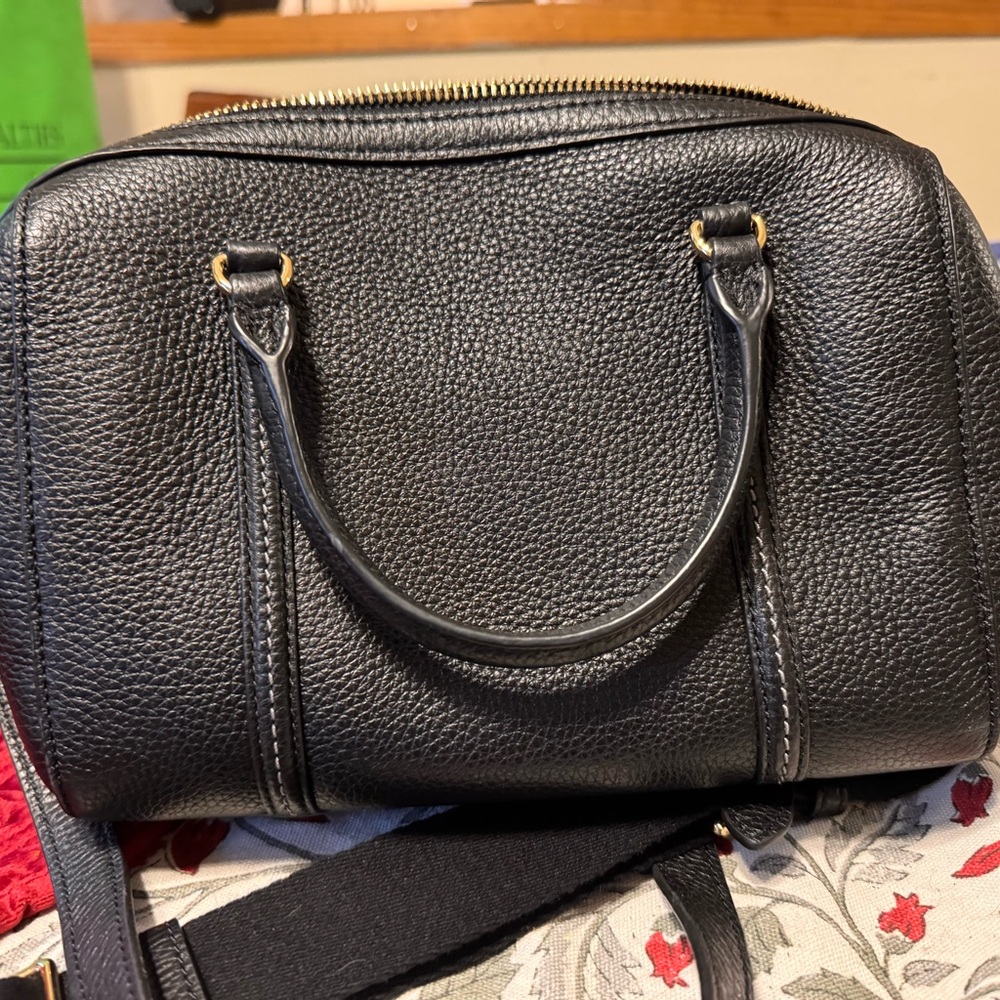 Tory Burch Black Leather Crossbody Bag - Picture 3 of 5